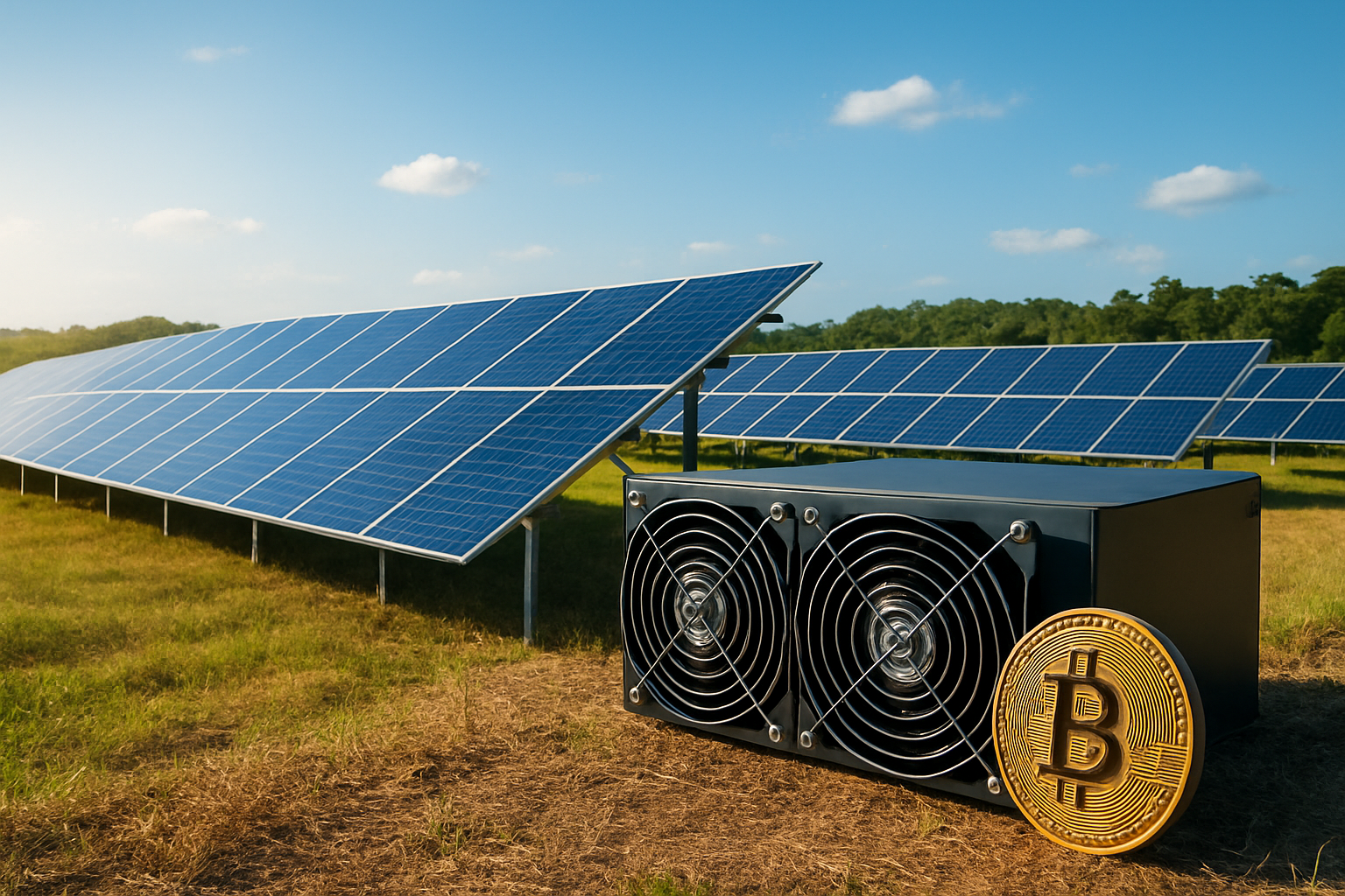 Engie prüft Bitcoin-Mining für Solarpark in Brasilien