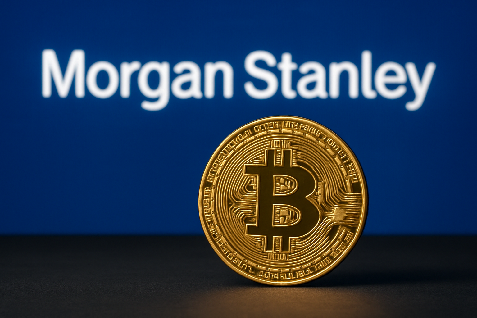 Morgan Stanley plant Spot-Bitcoin-Handel und Custody