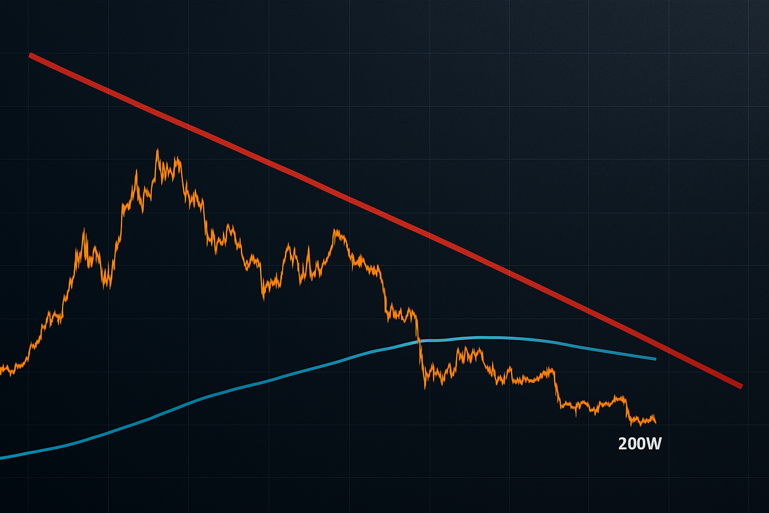 Bitcoin am Bärenmarkt-Boden? 200‑Wochen‑Linie im Fokus