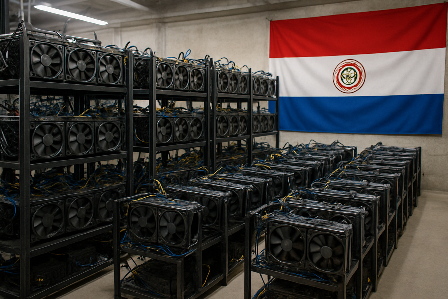 Paraguay plant Staats-Bitcoin-Mining mit 30.000 Minern